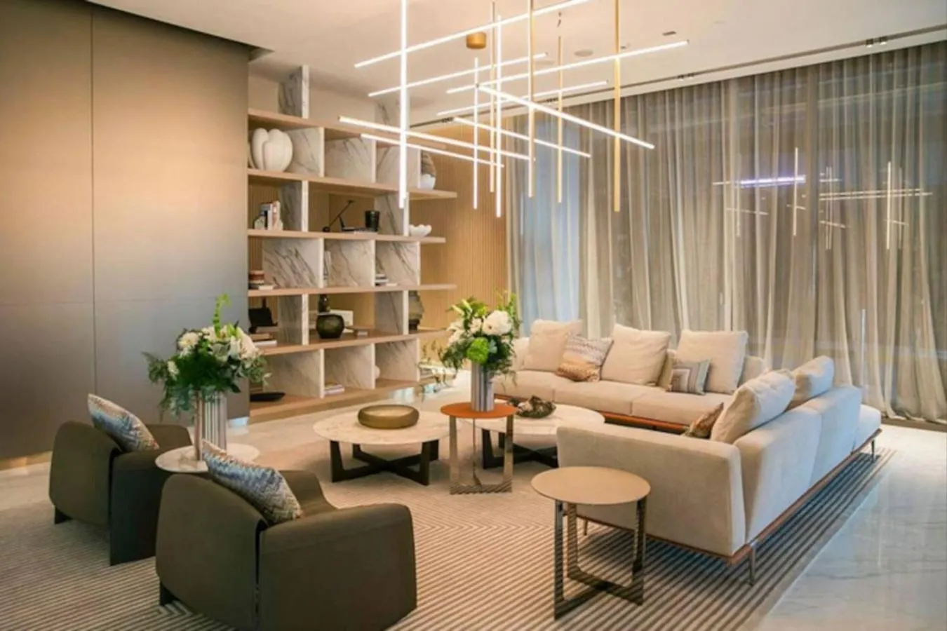 アパート Infinity Pool - High-Floor Modern Comfort - Incredible Views - 2Br 8 Pax ドバイ